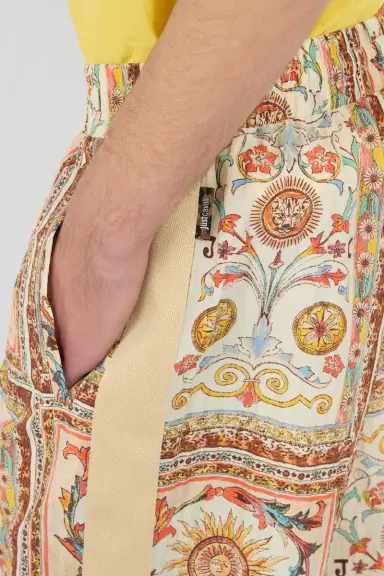 Roberto Cavalli Persian Tarot Print Shorts | Thumbnail 5 Roberto Cavalli Persian Tarot Print Shorts | Thumbnail 5