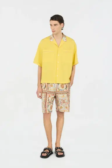Roberto Cavalli Persian Tarot Print Shorts | Thumbnail 6 Roberto Cavalli Persian Tarot Print Shorts | Thumbnail 6