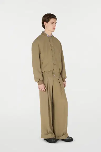 Roberto Cavalli Buttoned Bomber Jacket | Thumbnail 2 Roberto Cavalli Buttoned Bomber Jacket | Thumbnail 2