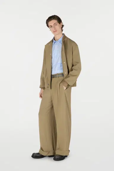 Roberto Cavalli Buttoned Bomber Jacket | Thumbnail 7 Roberto Cavalli Buttoned Bomber Jacket | Thumbnail 7