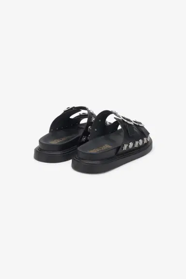 Roberto Cavalli Black Summer Sandals | Thumbnail 2 Roberto Cavalli Black Summer Sandals | Thumbnail 2