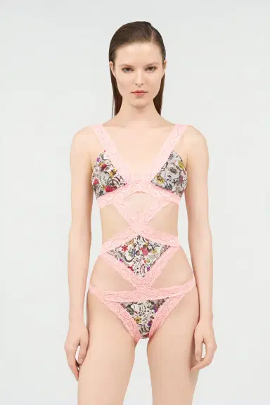 Roberto Cavalli Florentine Flowers One-Piece Swimsuit | Thumbnail 2 Roberto Cavalli Florentine Flowers One-Piece Swimsuit | Thumbnail 2