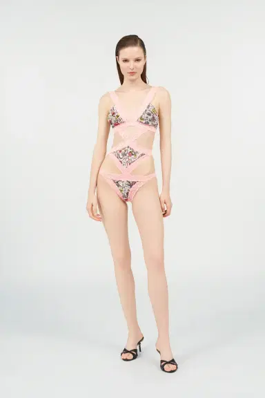 Roberto Cavalli Florentine Flowers One-Piece Swimsuit | Thumbnail 7 Roberto Cavalli Florentine Flowers One-Piece Swimsuit | Thumbnail 7
