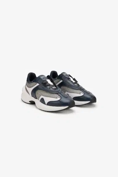 Roberto Cavalli Navy Blue Chunky Sneaker | Thumbnail 2 Roberto Cavalli Navy Blue Chunky Sneaker | Thumbnail 2