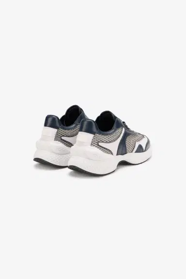 Roberto Cavalli Navy Blue Chunky Sneaker | Thumbnail 3 Roberto Cavalli Navy Blue Chunky Sneaker | Thumbnail 3