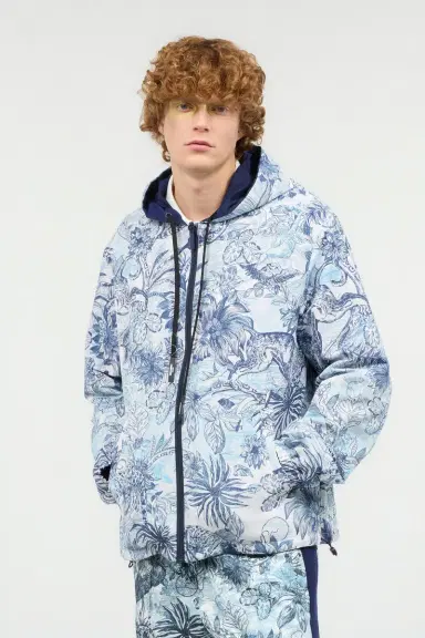 Roberto Cavalli Reversible Hooded Sweatshirt | Thumbnail 2 Roberto Cavalli Reversible Hooded Sweatshirt | Thumbnail 2
