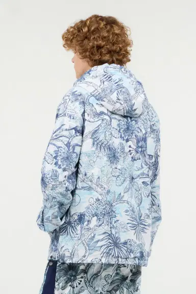 Roberto Cavalli Reversible Hooded Sweatshirt | Thumbnail 5 Roberto Cavalli Reversible Hooded Sweatshirt | Thumbnail 5