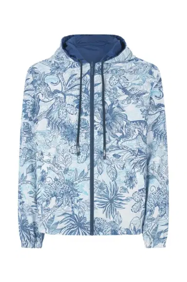 Roberto Cavalli Reversible Hooded Sweatshirt | Thumbnail 1 Roberto Cavalli Reversible Hooded Sweatshirt | Thumbnail 1