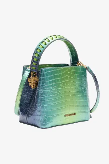 Roberto Cavalli Roar Bag With Crocodile Print | Thumbnail 5 Roberto Cavalli Roar Bag With Crocodile Print | Thumbnail 5
