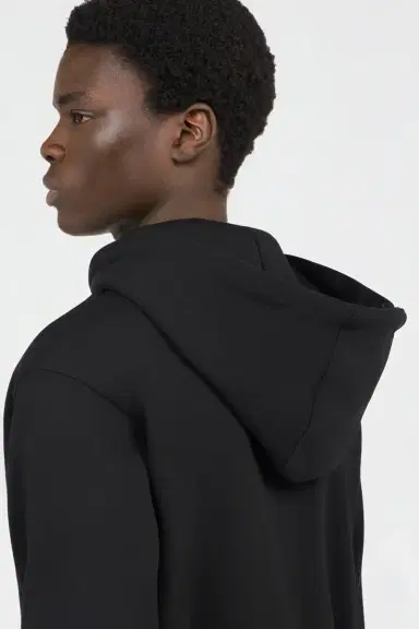 Roberto Cavalli Black Hooded Sweatshirt With Tiger Embroidery | Thumbnail 5 Roberto Cavalli Black Hooded Sweatshirt With Tiger Embroidery | Thumbnail 5