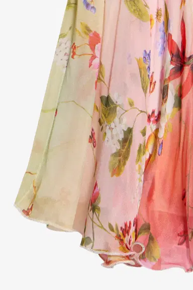Roberto Cavalli Miami Flowers Print Dress | Thumbnail 4 Roberto Cavalli Miami Flowers Print Dress | Thumbnail 4
