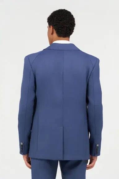 Roberto Cavalli Elegant Jacket in Deep Blue | Thumbnail 3 Roberto Cavalli Elegant Jacket in Deep Blue | Thumbnail 3