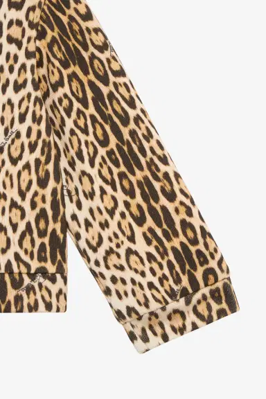 Roberto Cavalli Hooded Sweatshirt With Jaguar Skin Print | Thumbnail 5 Roberto Cavalli Hooded Sweatshirt With Jaguar Skin Print | Thumbnail 5