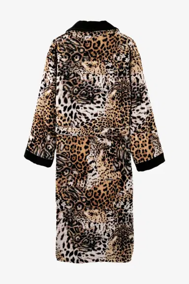 Roberto Cavalli Jaguar Skin Print Bath Robe | Thumbnail 2 Roberto Cavalli Jaguar Skin Print Bath Robe | Thumbnail 2