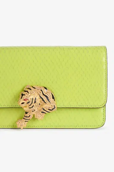 Roberto Cavalli Roar Bag With Bejeweled Tiger | Thumbnail 3 Roberto Cavalli Roar Bag With Bejeweled Tiger | Thumbnail 3