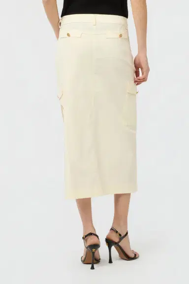 Roberto Cavalli Ivory Skirt | Thumbnail 3 Roberto Cavalli Ivory Skirt | Thumbnail 3