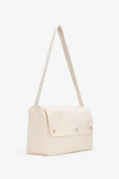 Roberto Cavalli Ivory Cotton Baby Accessory Bag | Thumbnail 3 Roberto Cavalli Ivory Cotton Baby Accessory Bag | Thumbnail 3