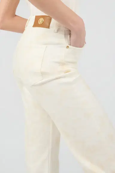 Roberto Cavalli Beige Denim Jeans | Thumbnail 5 Roberto Cavalli Beige Denim Jeans | Thumbnail 5