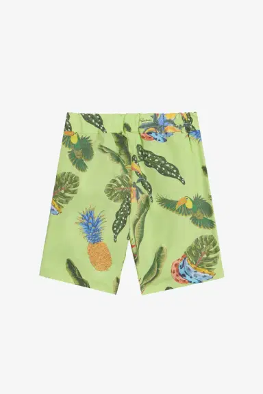 Roberto Cavalli Tropicana Print Bermuda Shorts | Thumbnail 2 Roberto Cavalli Tropicana Print Bermuda Shorts | Thumbnail 2