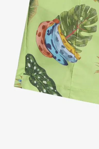 Roberto Cavalli Tropicana Print Bermuda Shorts | Thumbnail 3 Roberto Cavalli Tropicana Print Bermuda Shorts | Thumbnail 3