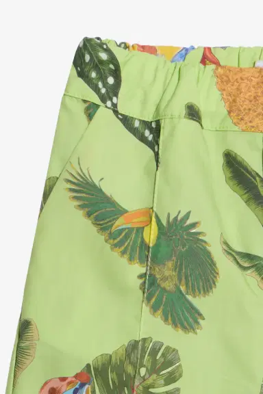 Roberto Cavalli Tropicana Print Bermuda Shorts | Thumbnail 4 Roberto Cavalli Tropicana Print Bermuda Shorts | Thumbnail 4