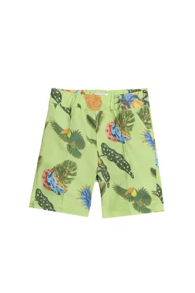 Roberto Cavalli Tropicana Print Bermuda Shorts | Thumbnail 1 Roberto Cavalli Tropicana Print Bermuda Shorts | Thumbnail 1