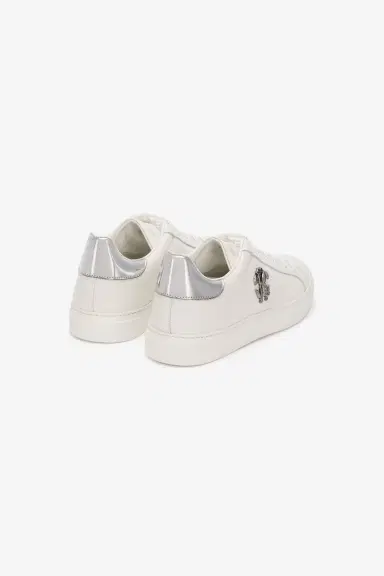 Roberto Cavalli White Sneaker with Monogram RC | Thumbnail 3 Roberto Cavalli White Sneaker with Monogram RC | Thumbnail 3