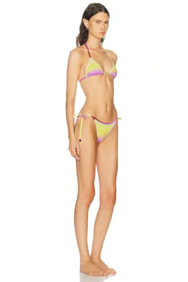 The Attico Triangle Bikini Set | Thumbnail 2 The Attico Triangle Bikini Set | Thumbnail 2