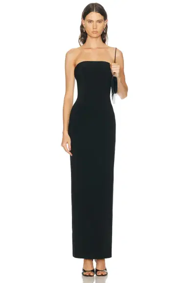 Norma Kamali x Lifestyle Strapless Long Dress | Thumbnail 1 Norma Kamali x Lifestyle Strapless Long Dress | Thumbnail 1
