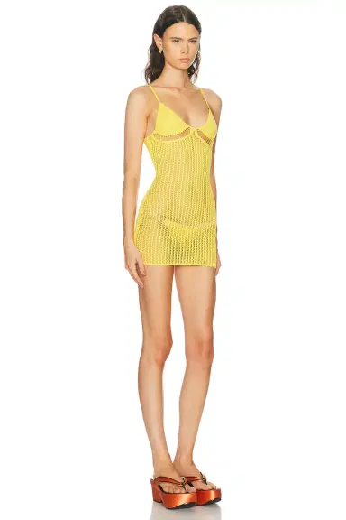 The Attico Knit Mini Dress | Thumbnail 2 The Attico Knit Mini Dress | Thumbnail 2