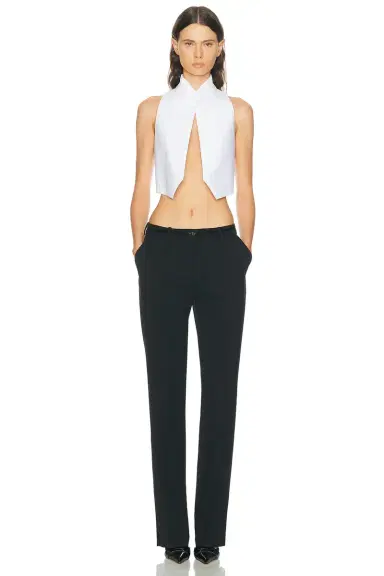 TOM FORD Pique Petite Waistcoat | Thumbnail 4 TOM FORD Pique Petite Waistcoat | Thumbnail 4