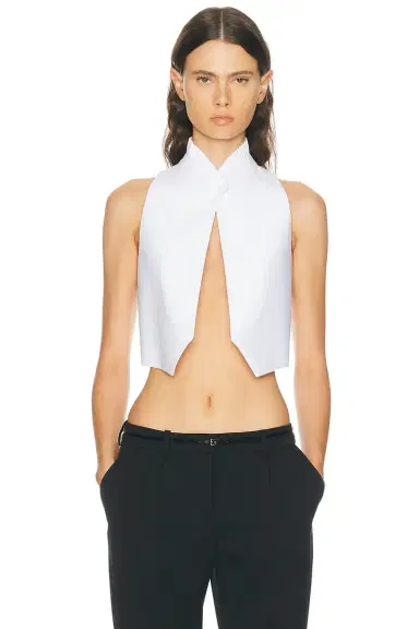 TOM FORD Pique Petite Waistcoat | Thumbnail 1 TOM FORD Pique Petite Waistcoat | Thumbnail 1