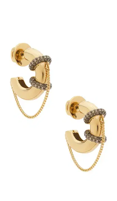 Demarson Molly Hoops Earring | Thumbnail 1 Demarson Molly Hoops Earring | Thumbnail 1