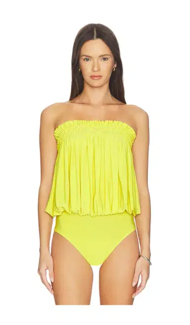 Norma Kamali Strapless Peasant Bodysuit | Thumbnail 2 Norma Kamali Strapless Peasant Bodysuit | Thumbnail 2