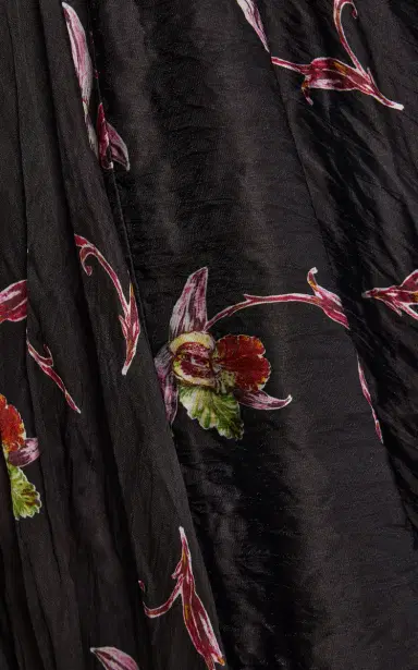 Emilia Wickstead Nera Floral Pleated Midi Skirt | Thumbnail 5 Emilia Wickstead Nera Floral Pleated Midi Skirt | Thumbnail 5