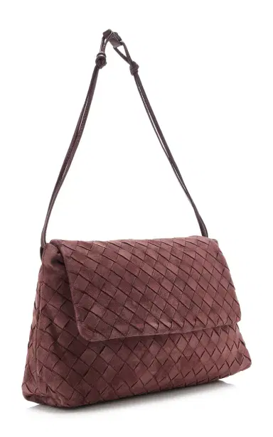 Bottega Veneta Giorno Intrecciato Suede Clutch | Thumbnail 3 Bottega Veneta Giorno Intrecciato Suede Clutch | Thumbnail 3