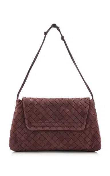 Bottega Veneta Giorno Intrecciato Suede Clutch | Thumbnail 4 Bottega Veneta Giorno Intrecciato Suede Clutch | Thumbnail 4