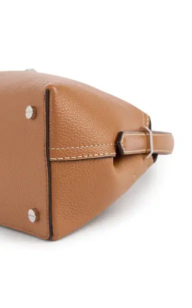 TOTEME T-Lock Leather Shoulder Bag | Thumbnail 4 TOTEME T-Lock Leather Shoulder Bag | Thumbnail 4