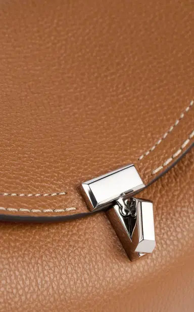 TOTEME T-Lock Leather Shoulder Bag | Thumbnail 6 TOTEME T-Lock Leather Shoulder Bag | Thumbnail 6
