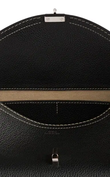 TOTEME T-Lock Grained Leather Shoulder Bag | Thumbnail 7 TOTEME T-Lock Grained Leather Shoulder Bag | Thumbnail 7