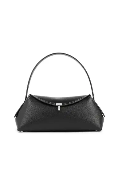 TOTEME T-Lock Grained Leather Shoulder Bag | Thumbnail 8 TOTEME T-Lock Grained Leather Shoulder Bag | Thumbnail 8