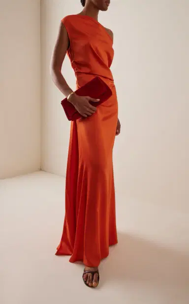 Staud Phare Silk-Blend Maxi Dress | Thumbnail 2 Staud Phare Silk-Blend Maxi Dress | Thumbnail 2