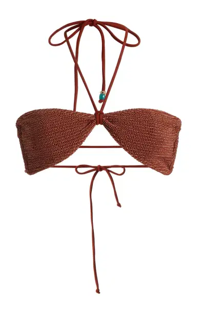 Bond-Eye Piper Beaded Bandeau Bikini Top | Thumbnail 1 Bond-Eye Piper Beaded Bandeau Bikini Top | Thumbnail 1