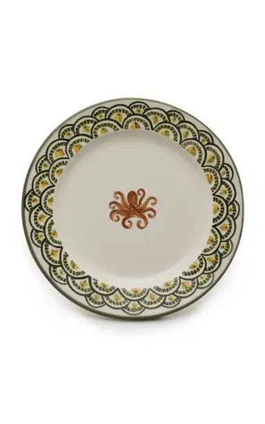 Moda Domus Aperitivo Set-of-Four Ceramic Dinner Plates - Multi | Thumbnail 6 Moda Domus Aperitivo Set-of-Four Ceramic Dinner Plates - Multi | Thumbnail 6