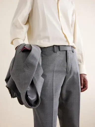 MR P. Slim-Fit Wool-Hopsack Suit Trousers - Men | Thumbnail 5 MR P. Slim-Fit Wool-Hopsack Suit Trousers - Men | Thumbnail 5