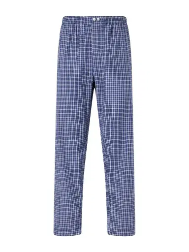 Tekla Straight-Leg Checked Organic Cotton-Poplin Pyjama Trousers - Men | Thumbnail 1 Tekla Straight-Leg Checked Organic Cotton-Poplin Pyjama Trousers - Men | Thumbnail 1