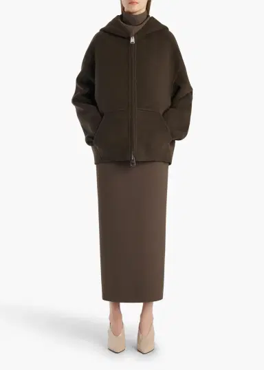 Khaite Winton Skirt In Clove | Thumbnail 2 Khaite Winton Skirt In Clove | Thumbnail 2