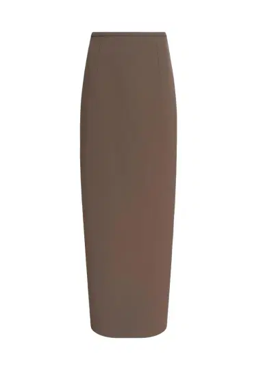 Khaite Winton Skirt In Clove | Thumbnail 1 Khaite Winton Skirt In Clove | Thumbnail 1