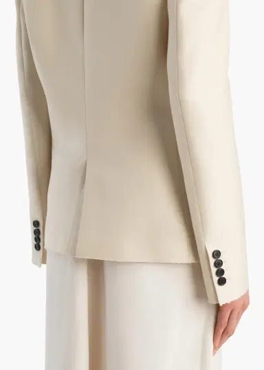 Khaite Rolo Jacket In Ivory Glow | Thumbnail 6 Khaite Rolo Jacket In Ivory Glow | Thumbnail 6