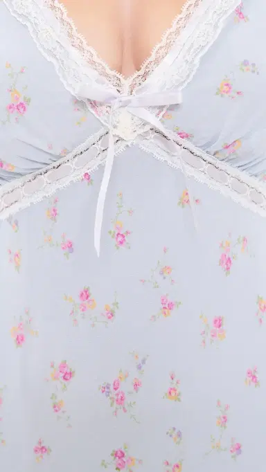 LoveShackFancy Beverly Dress Periwinkle oon | Thumbnail 6 LoveShackFancy Beverly Dress Periwinkle oon | Thumbnail 6